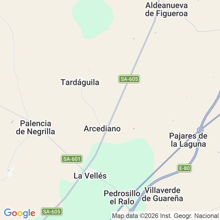 Código postal de Arcediano en Salamanca