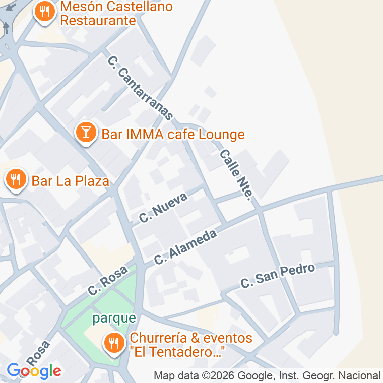 Código postal de Calle Nueva en Castellanos de Moriscos