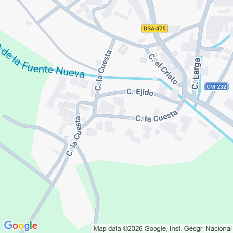 Código postal de Calle Cuesta en Alameda Gardon (la)