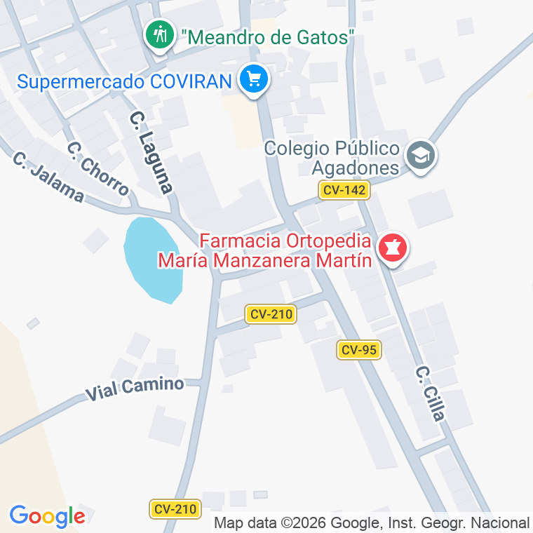 Código postal de Calle Poniente en Martiago