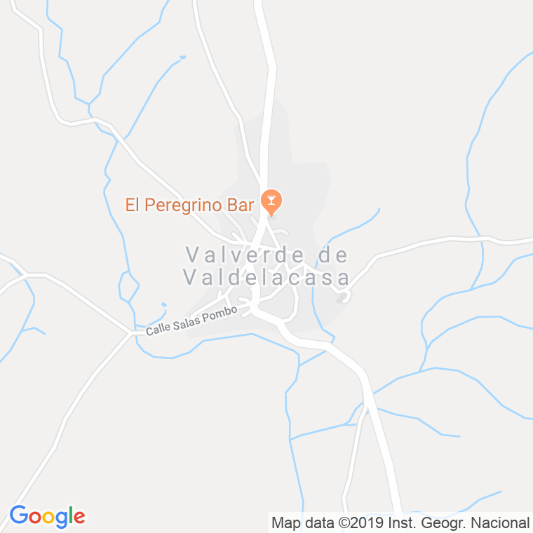 Código Postal de Valverde De Valdelacasa en Salamanca