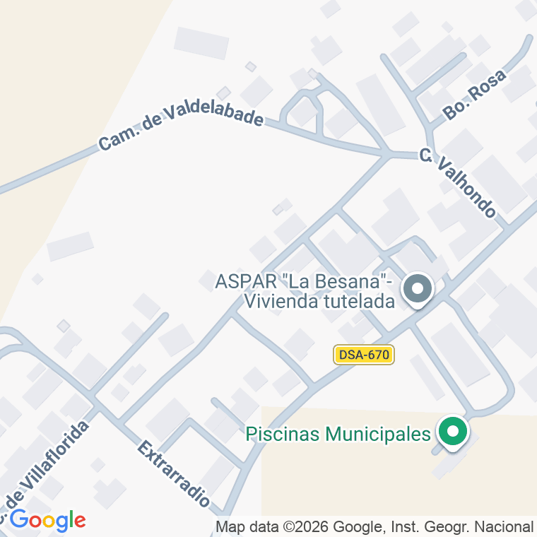 Código postal de Calle San Antonio de Padua en Topas