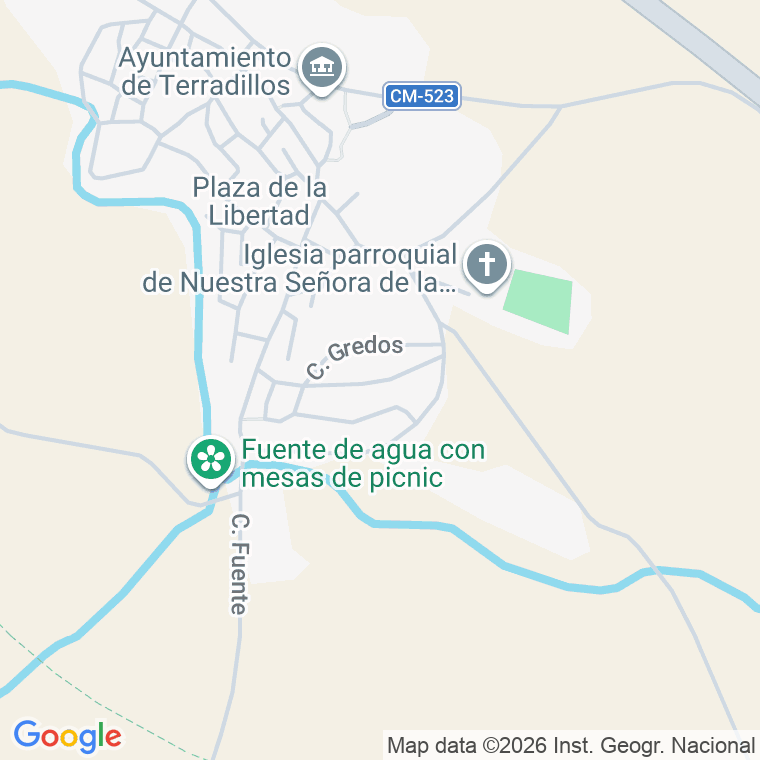 Código postal de Ronda Calvas (las) en Terradillos
