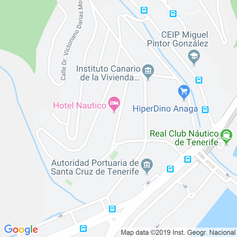 Código Postal calle Doctor Peraza De Ayala en Santa Cruz de Tenerife