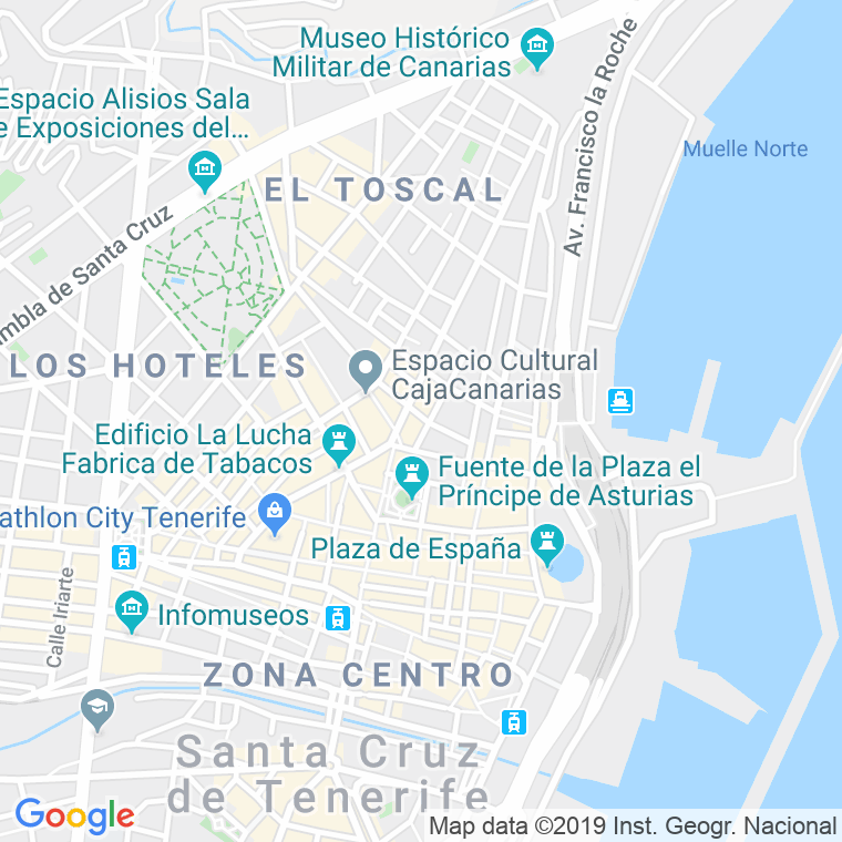 Código Postal calle Rosa, La   (Impares Del 1 Al 27)  (Pares Del 2 Al 30) en Santa Cruz de Tenerife