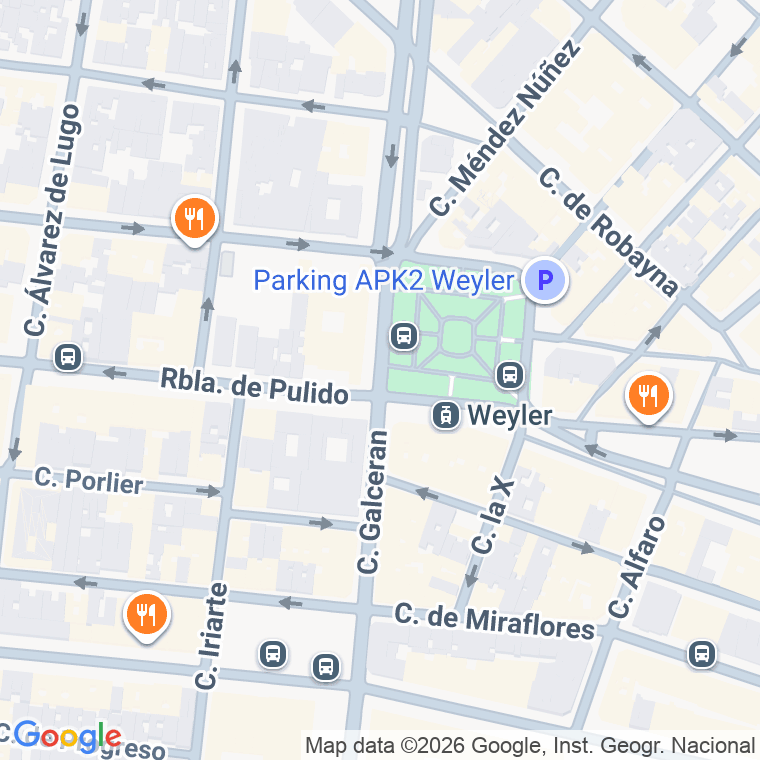 Código postal de Plaza Weyler en Santa Cruz de Tenerife