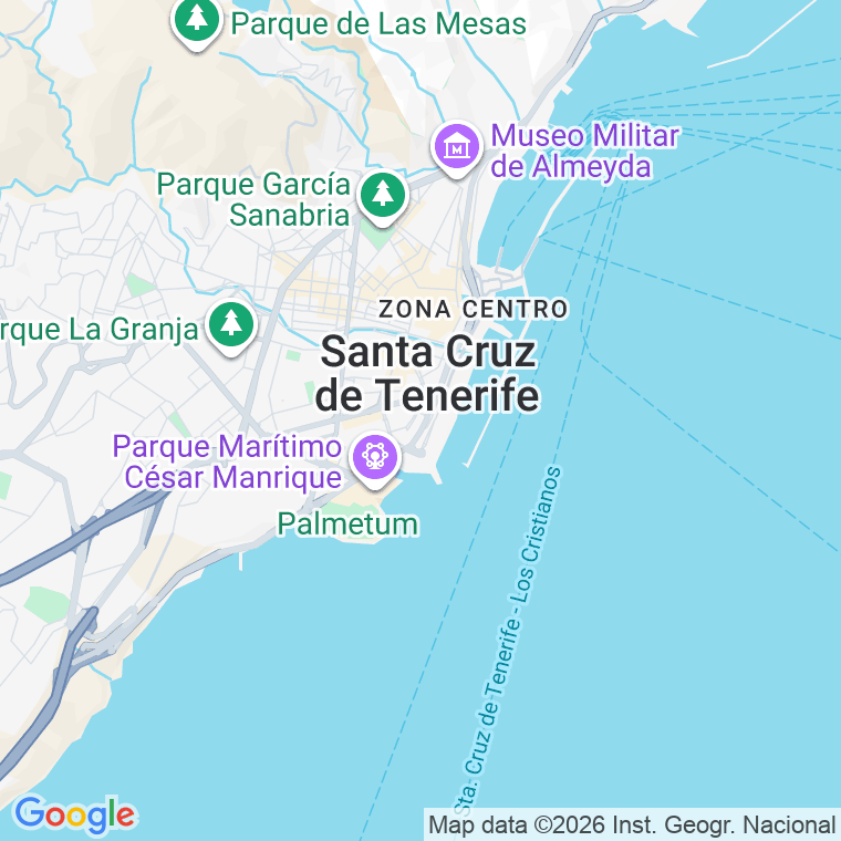 Código postal de Barranco Santo (galceran al Mar) en Santa Cruz de Tenerife