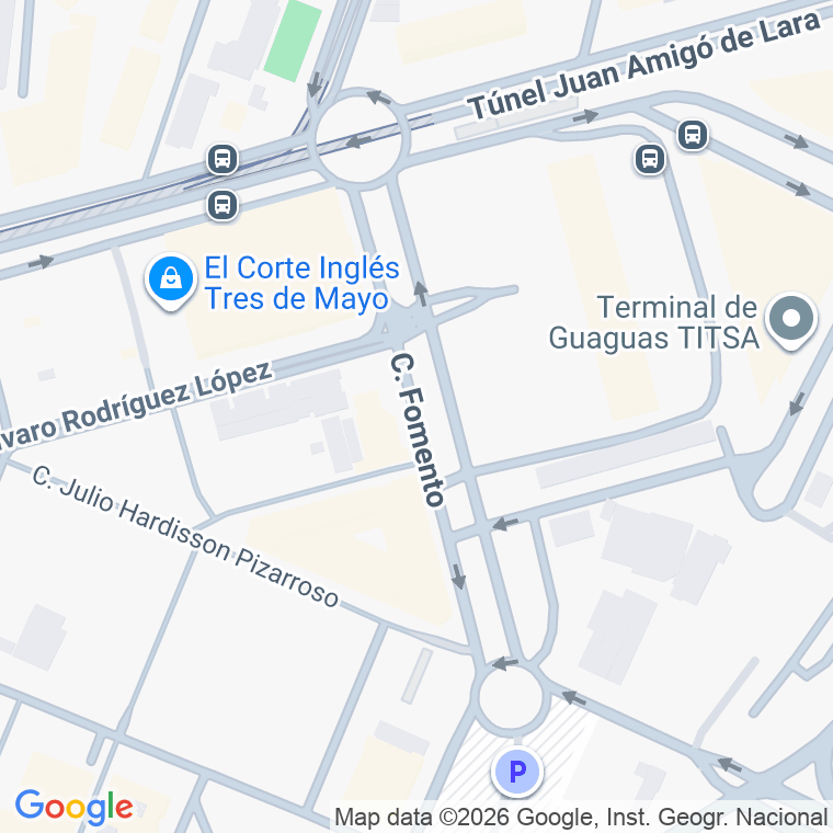 Código postal de Fomento en Santa Cruz de Tenerife