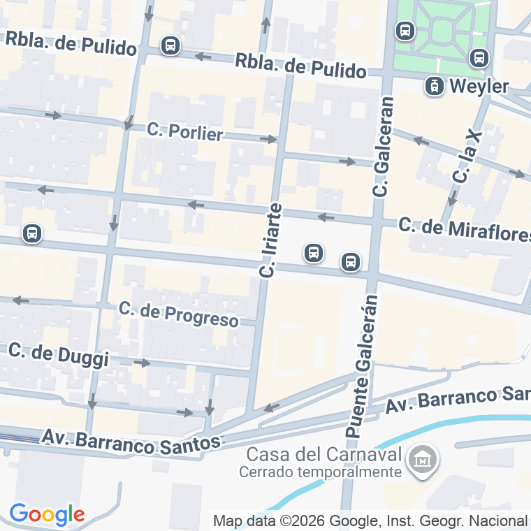 Código postal de Iriarte en Santa Cruz de Tenerife
