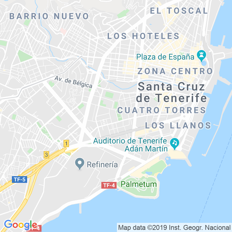 Código Postal calle Setenta en Santa Cruz de Tenerife
