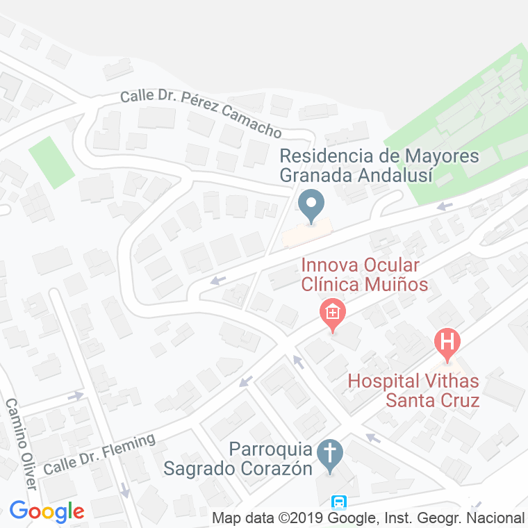 Código Postal calle Doctor Manuel Parejo Moreno en Santa Cruz de Tenerife
