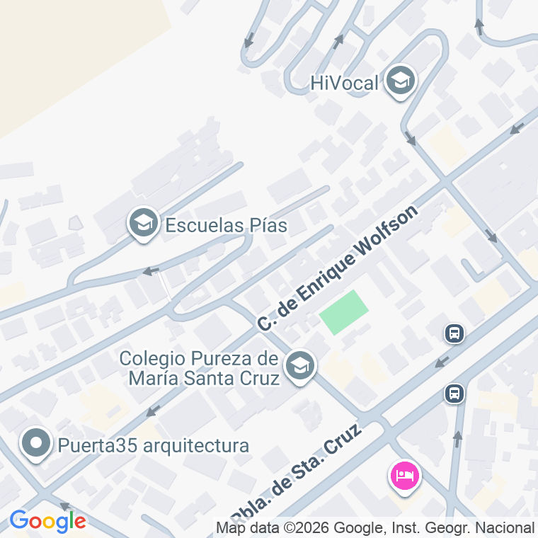 Código postal de Manuel Velazquez Cabrera en Santa Cruz de Tenerife