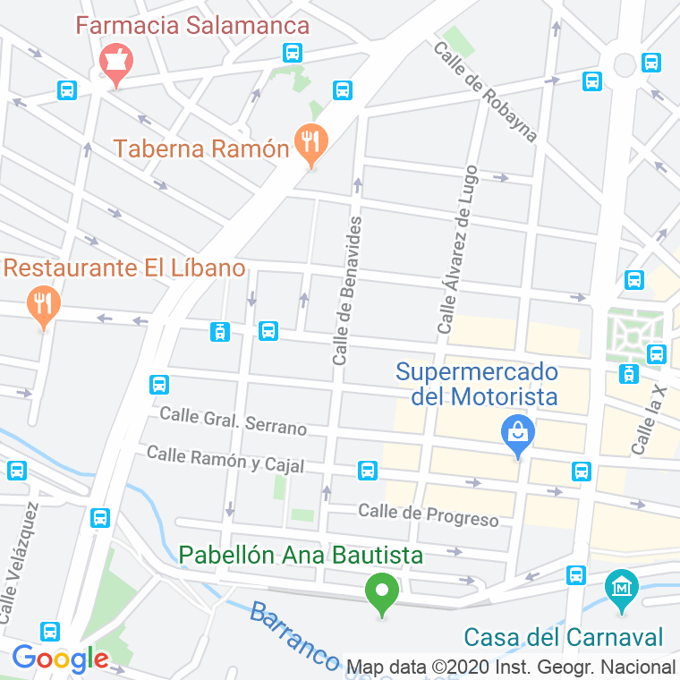 Código Postal calle Pulido, rambla (Impares Del 79 Al Final)  (Pares Del 76 Al Final) en Santa Cruz de Tenerife