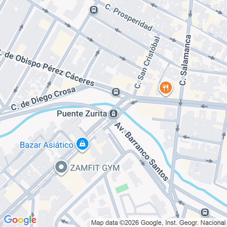 Código postal de Puente Zurita en Santa Cruz de Tenerife