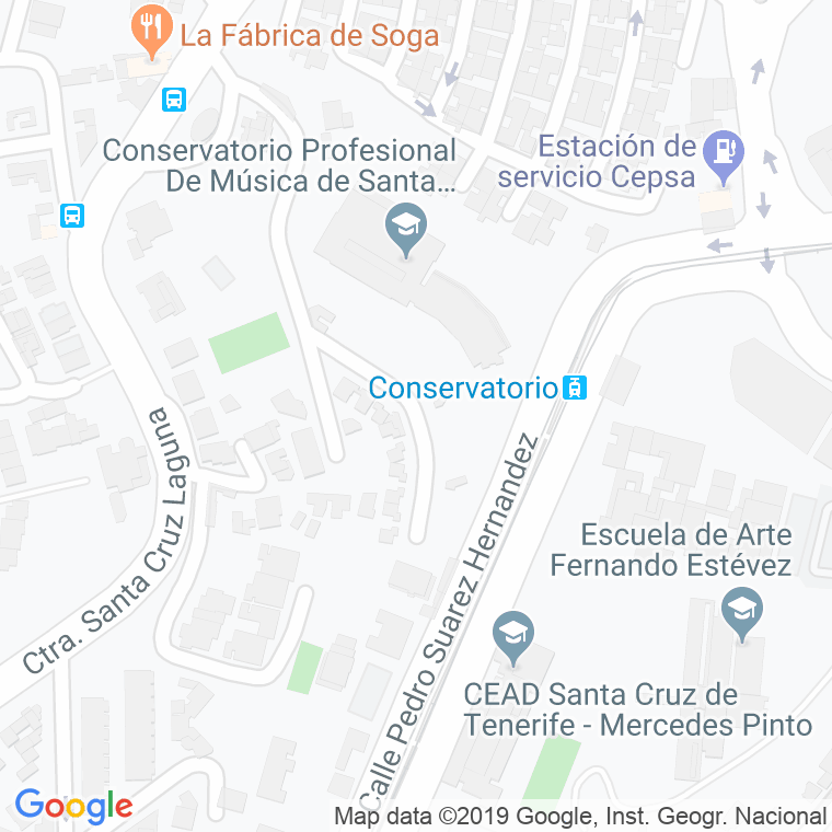 Código Postal calle Balcon Del Ramonal en Santa Cruz de Tenerife