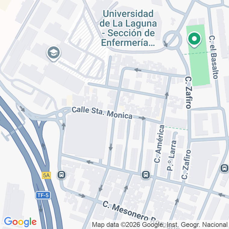 Código postal de Santa Margarita en Santa Cruz de Tenerife