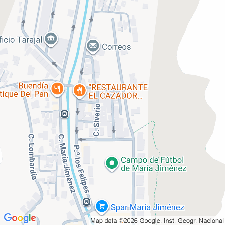 Código postal de Calle Artemisa en Maria Jimenez