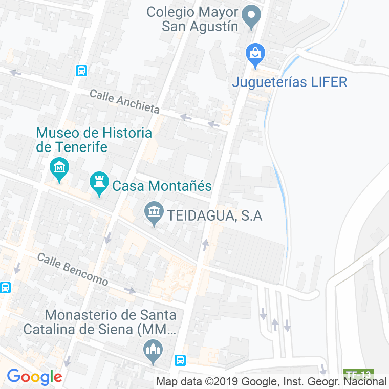 Código Postal calle Ernesto Ascanio en Laguna,La