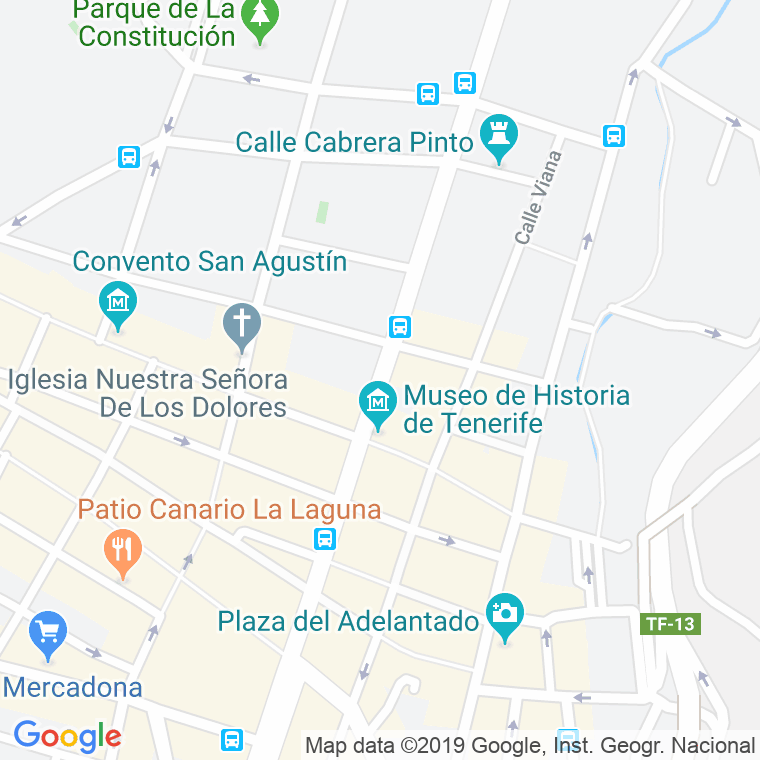 Código Postal calle Tabares De Cala en Laguna,La