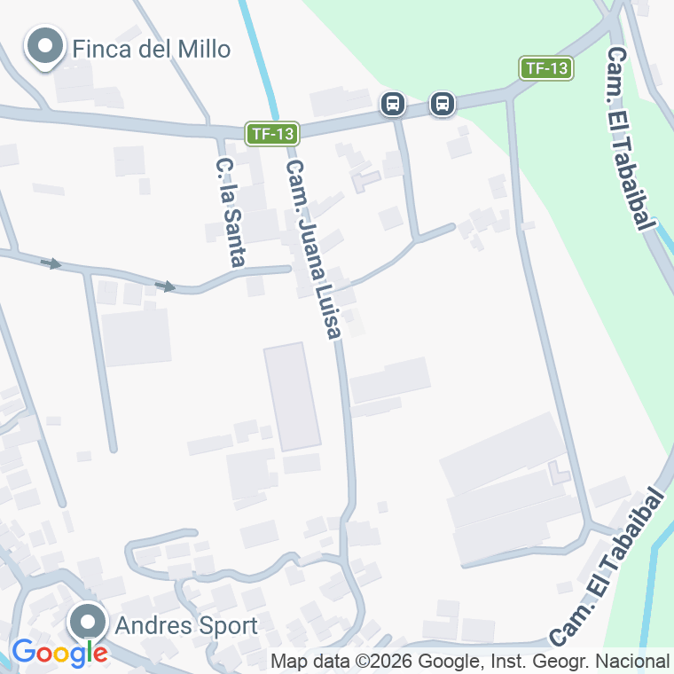 Código postal de Calle Juana la Blanca en S Cristobal Laguna