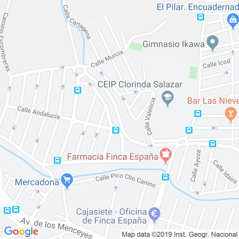 Código Postal calle Barranquillo De Acentejo en Laguna,La
