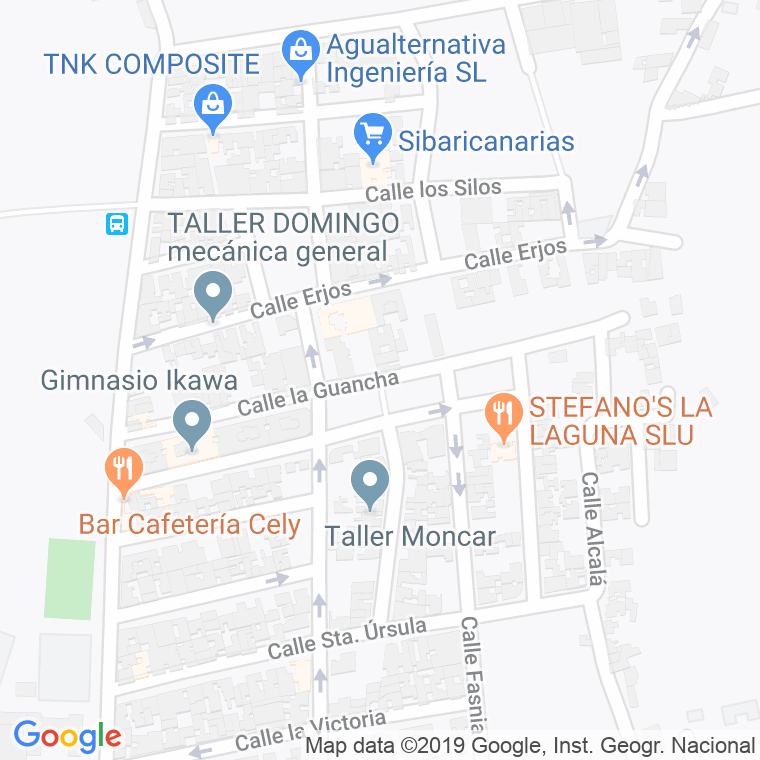 Código Postal calle Guancha, La en Laguna,La