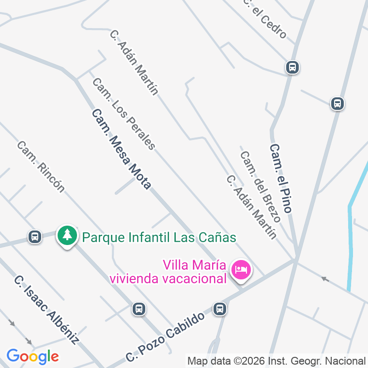 Código postal de Cmno Perales, los en Vega (la)