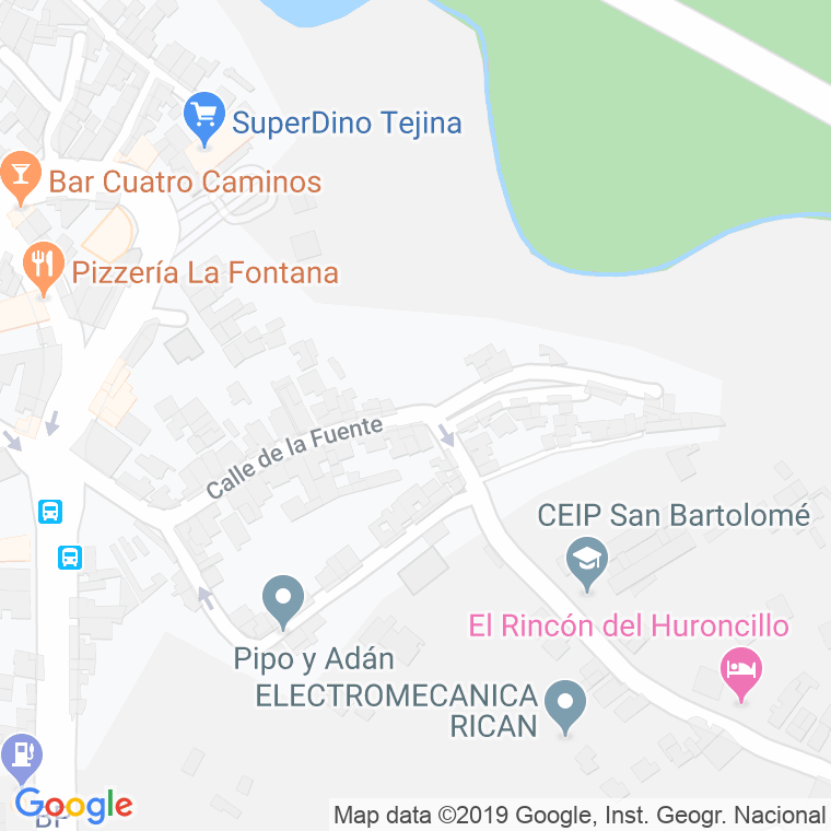 Código Postal de Fuente, La (Tejina) en Santa Cruz de Tenerife