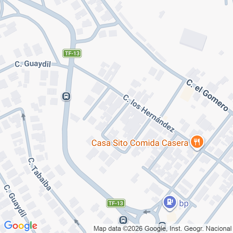 Código postal de Calle Alc. Marcos Melian en Gomero (el)