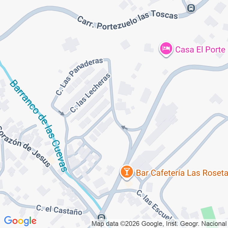 Código postal de Calle Lavanderas (las) en Portezuelo Alto