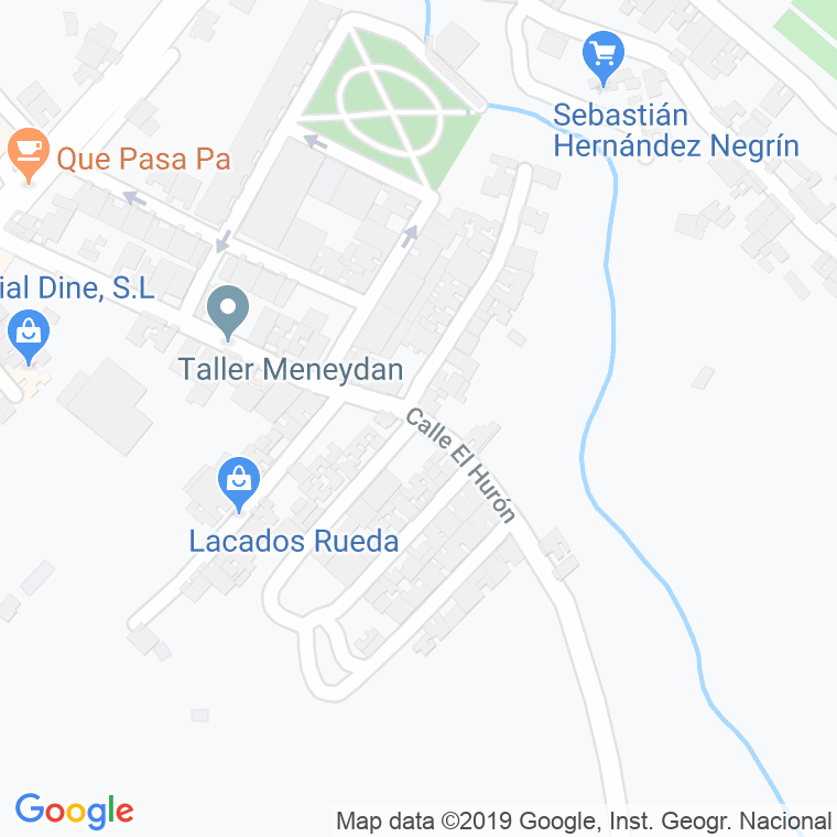 Código Postal calle Nuestra Señora De Candelaria (Huron) en Laguna,La