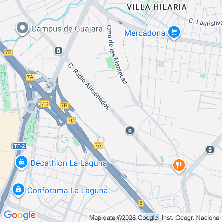 Código postal de Calle Radioaficionado, el en Cuesta (la)