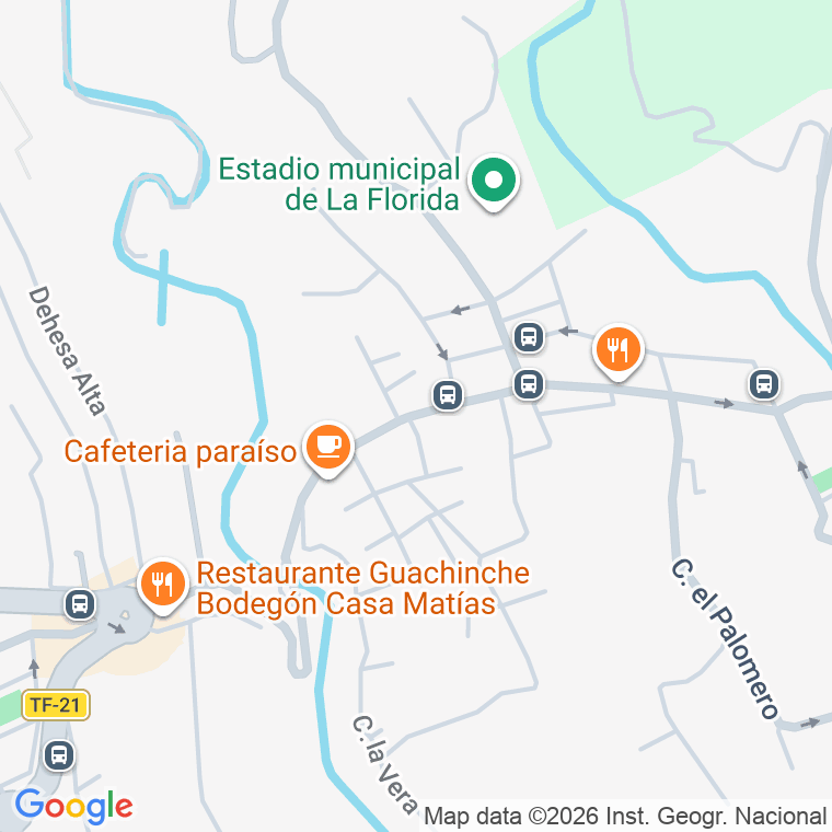 Código postal de Camino de los Guanches (santa Ursula) en Santa Cruz de Tenerife