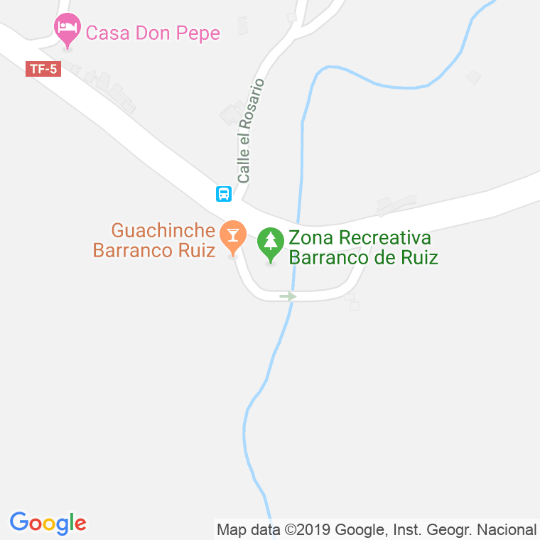 Código Postal de Barranco Ruiz en Santa Cruz de Tenerife
