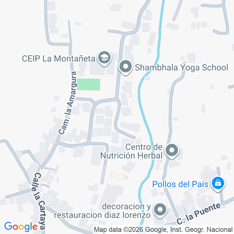 Código postal de Calle Tierra de Oro en Montañeta (la)