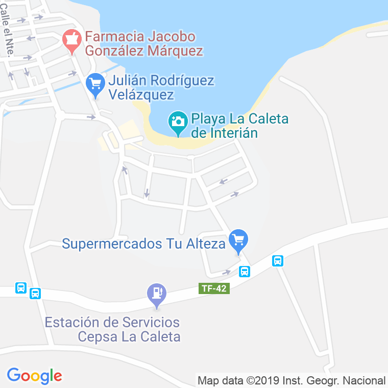 Código Postal de Espinosa (Caleta De Interian) en Santa Cruz de Tenerife