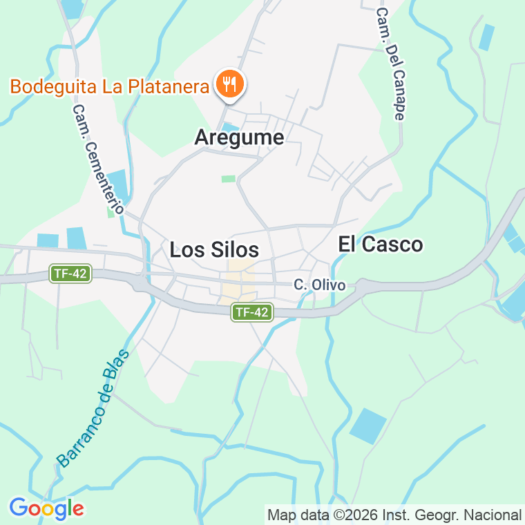 Código postal de Silos, los en Santa Cruz de Tenerife