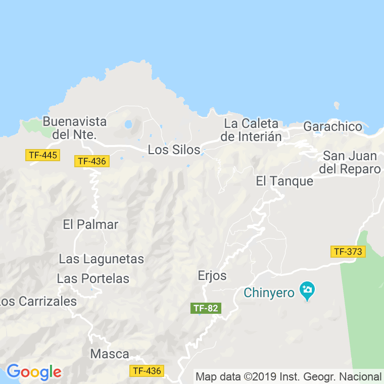 Código Postal de Costa, La (Los Silos) en Santa Cruz de Tenerife