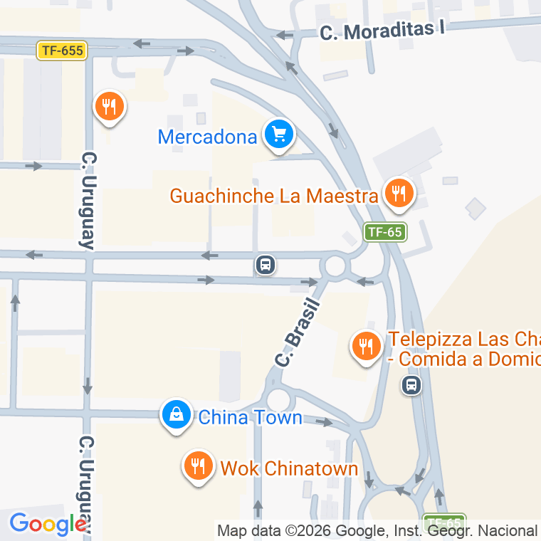 Código postal de Chafiras, las (san Miguel) en Santa Cruz de Tenerife