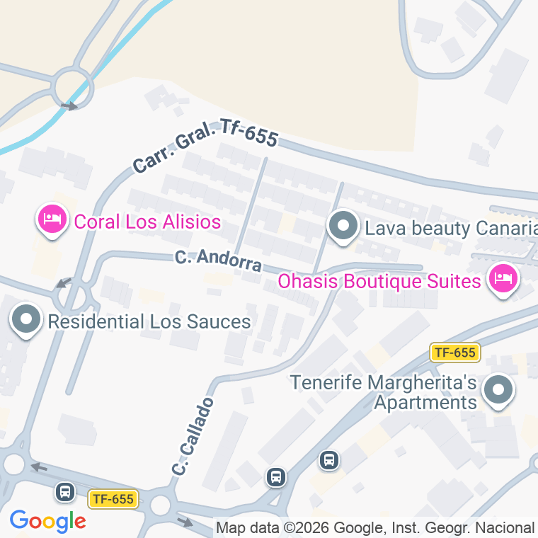 Código postal de Calle Andorra en Cristianos (los)
