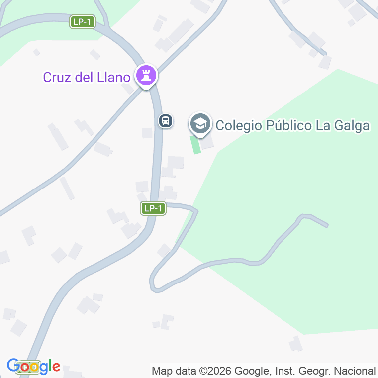 Código postal de Lomo de la Galga en Santa Cruz de Tenerife