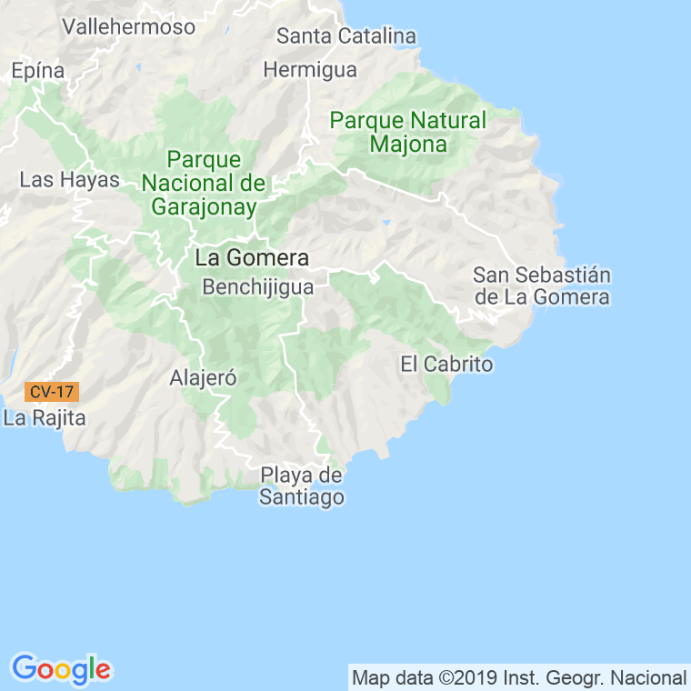 Código Postal de Lomo Del Gato en Santa Cruz de Tenerife