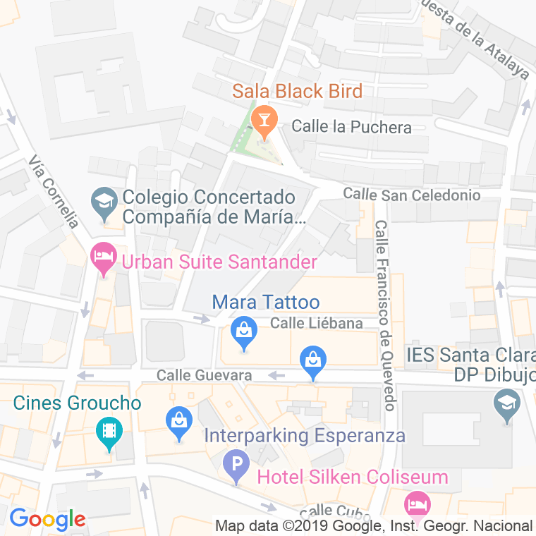 Código postal de Asilo en Santander