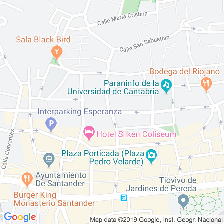 Código postal de Guevara, Prolongacion en Santander
