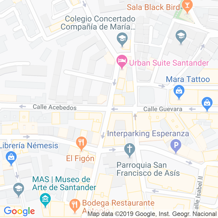 Código postal de Leña, La, Plaza en Santander