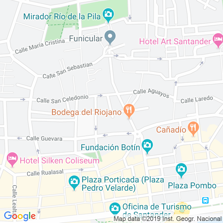 Código postal de Milagrosa, la en Santander