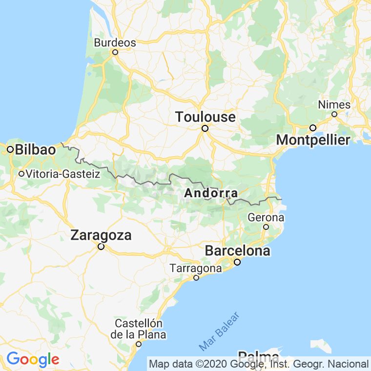 Código postal de Pirineos en Santander
