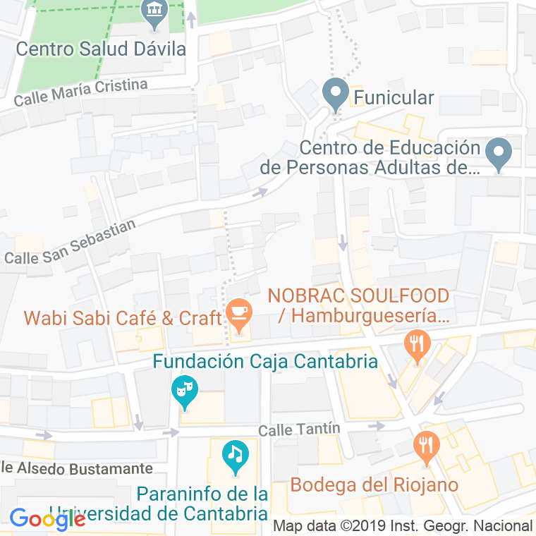 Código postal de San Juan de Dios en Santander