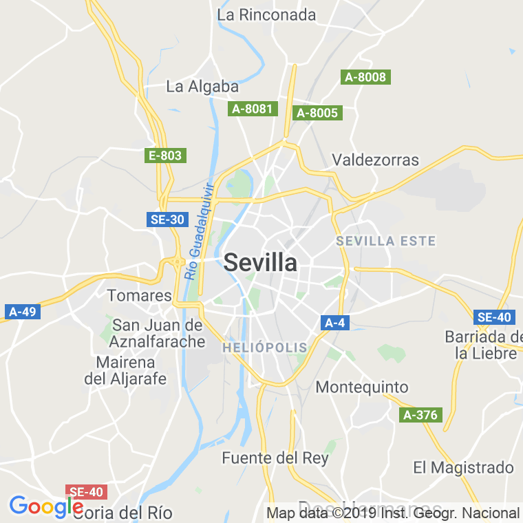 Código postal de Sevilla en Santander