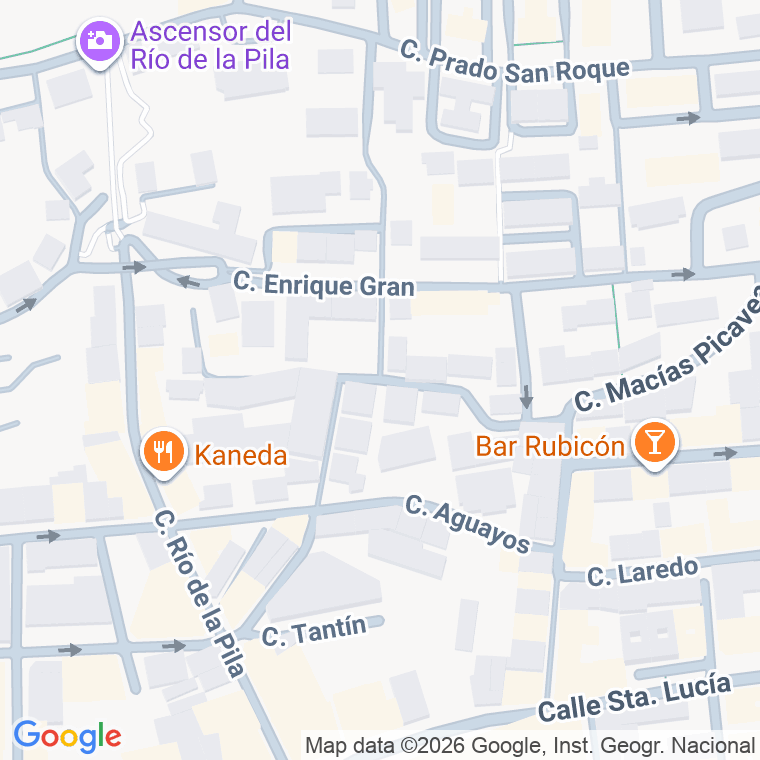 Código postal de Antonio de Cabezon en Santander